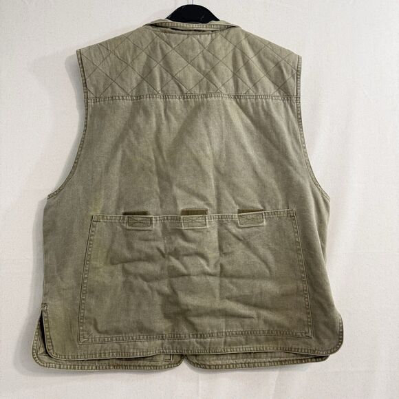 Trail Designs Vest Mens M Brown Tactical Hunting Fishing Shooting Cargo Utility - Picture 2 of 7